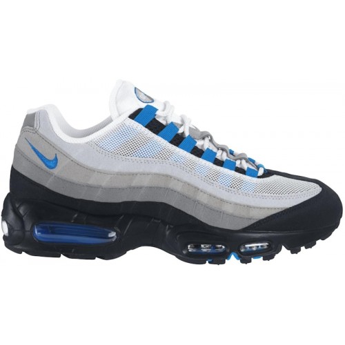 Кроссы Nike Air Max 95 Photo Blue (2010) - мужская сетка размеров