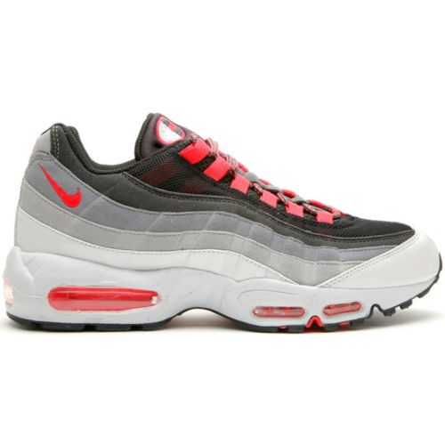 Кроссы Nike Air Max 95 Hot Red - мужская сетка размеров