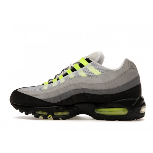 Кроссы Nike Air Max 95 OG Neon (2008/2010) - мужская сетка размеров