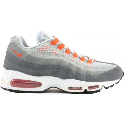 Кроссы Nike Air Max 95 Light Graphite Orange - мужская сетка размеров