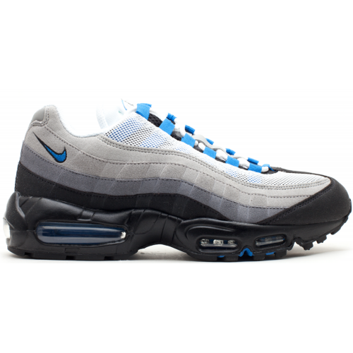 Кроссы Nike Air Max 95 Blue Spark (2011) - мужская сетка размеров