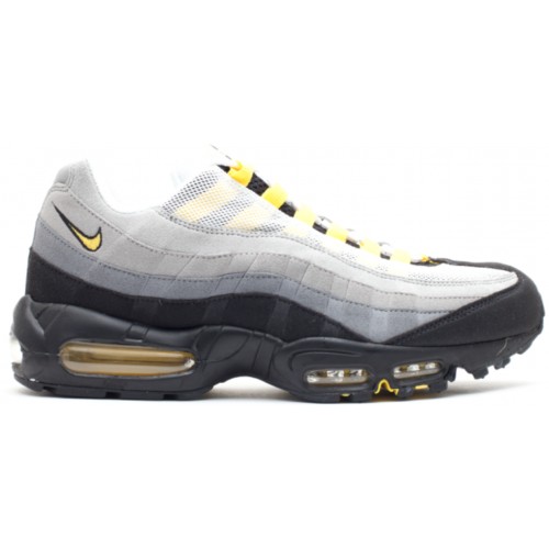 Кроссы Nike Air Max 95 Tour Yellow Grey - мужская сетка размеров