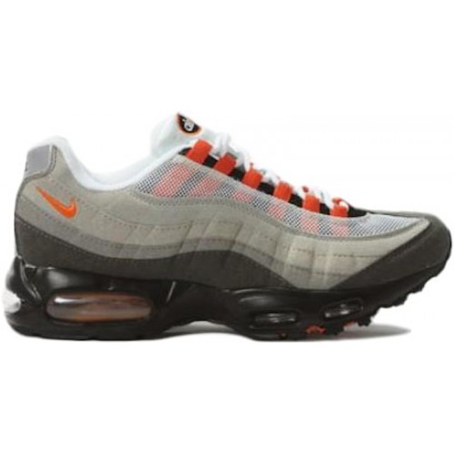 Кроссы Nike Air Max 95 Team Orange (2009) - мужская сетка размеров