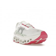 Женские кроссовки On Running Cloudmonster White Lima (W)