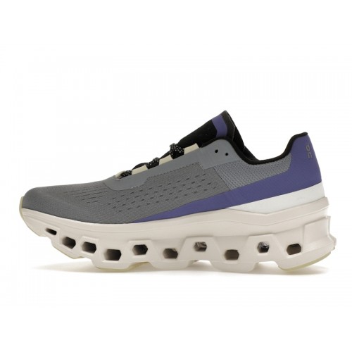 Кроссы On Running Cloudmonster Mist Blueberry (W) - женская сетка размеров