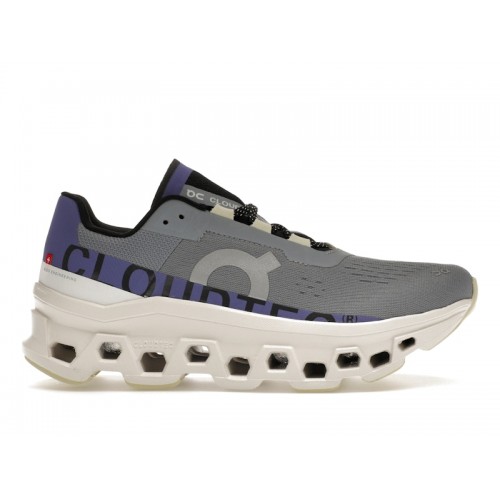 Кроссы On Running Cloudmonster Mist Blueberry (W) - женская сетка размеров