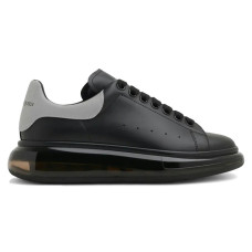 Alexander McQueen Oversized Clear Sole Black Grey