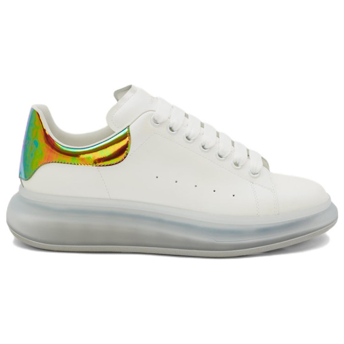 Alexander McQueen Oversized Sneaker White Iridescent - мужская сетка размеров Alexander McQueen Oversized Sneaker White Iridescent - мужская сетка размеров