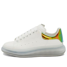 Alexander McQueen Oversized White Iridescent Tab