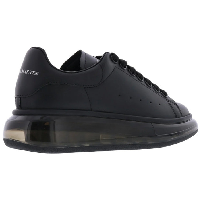 Alexander McQueen Wmns Oversized Sneaker Clear Sole - Black - женская сетка размеров Alexander McQueen Wmns Oversized Sneaker Clear Sole - Black - женская сетка размеров