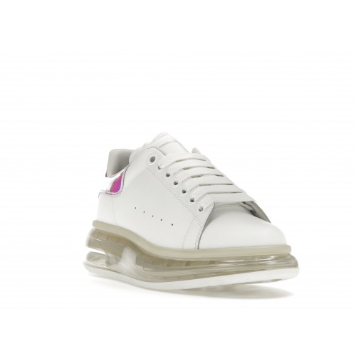 Кроссы Alexander McQueen Oversized Clear Sole Multicolor (W) - женская сетка размеров