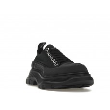 Женские кроссовки Alexander McQueen Tread Slick Low Lace Up Black (W)