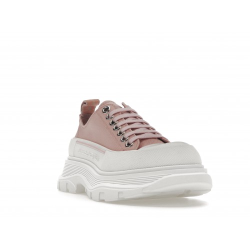 Кроссы Alexander McQueen Tread Slick Lace Up Magnolia (W) - женская сетка размеров
