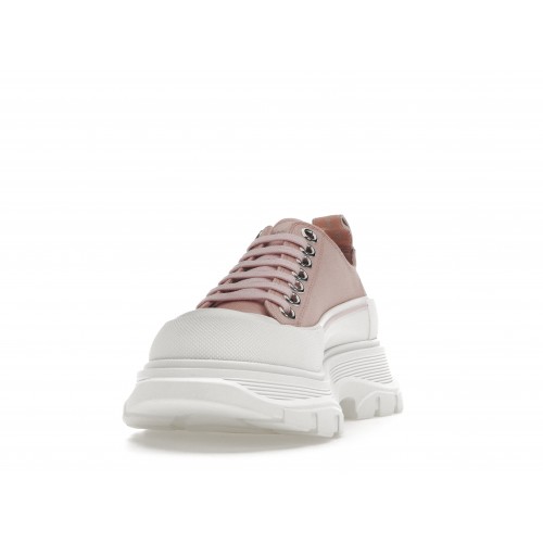 Кроссы Alexander McQueen Tread Slick Lace Up Magnolia (W) - женская сетка размеров