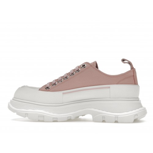 Кроссы Alexander McQueen Tread Slick Lace Up Magnolia (W) - женская сетка размеров
