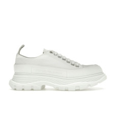 Женские Alexander McQueen Tread Slick Low Lace Up White White (W)
