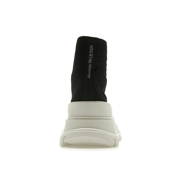 Alexander McQueen Tread Slick Lace Up Boot Black White (W) - женская сетка размеров Alexander McQueen Tread Slick Lace Up Boot Black White (W) - женская сетка размеров