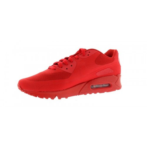 Кроссы Nike Air Max 90 Hyperfuse Independence Day Red - мужская сетка размеров