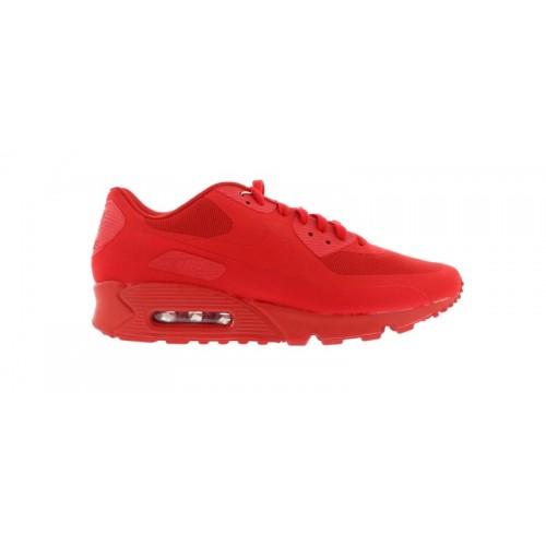 Кроссы Nike Air Max 90 Hyperfuse Independence Day Red - мужская сетка размеров