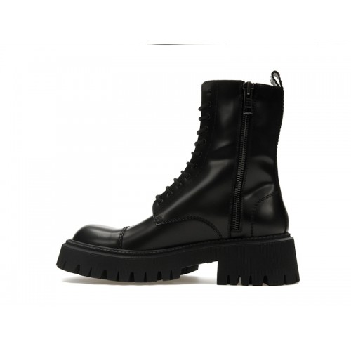Кроссы Balenciaga Tractor 20mm Zip Up Boot Black - мужская сетка размеров