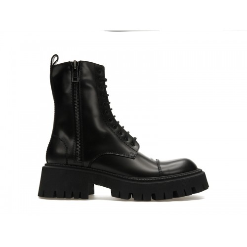 Кроссы Balenciaga Tractor 20mm Zip Up Boot Black - мужская сетка размеров