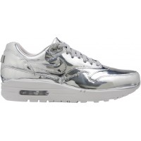 Женские кроссовки Nike Air Max 1 Liquid Silver (W)