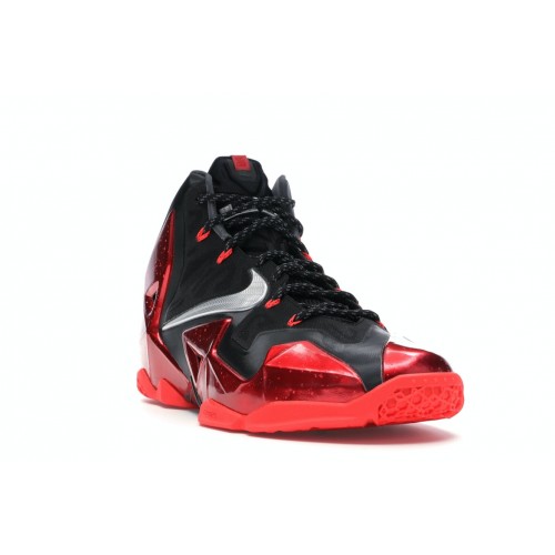 Кроссы Nike LeBron 11 Away - мужская сетка размеров