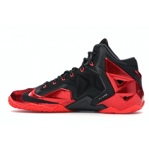 Кроссы Nike LeBron 11 Away - мужская сетка размеров