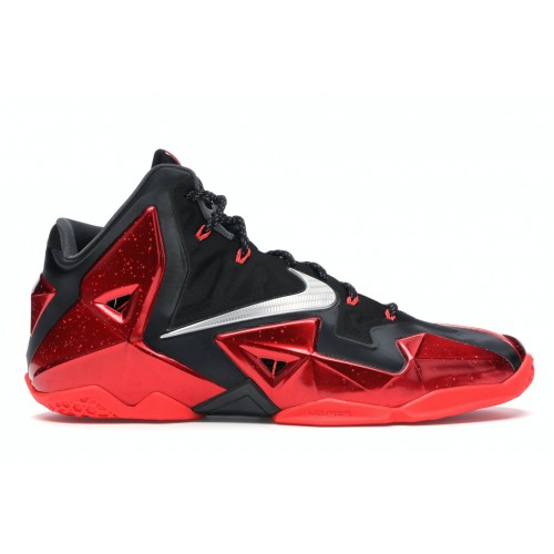 Кроссы Nike LeBron 11 Away - мужская сетка размеров