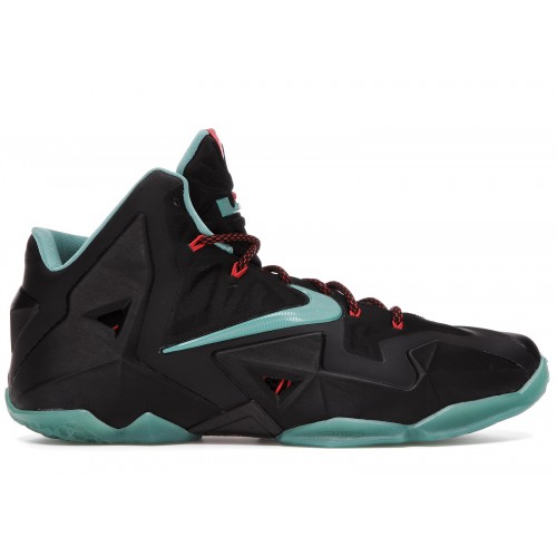 Кроссы Nike LeBron 11 Diffused Jade - мужская сетка размеров