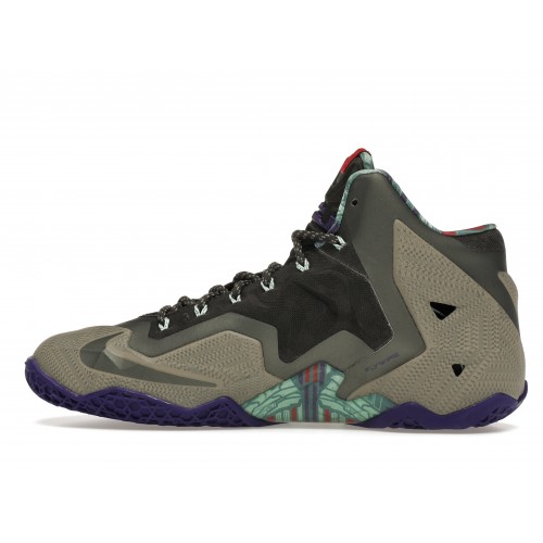 Кроссы Nike LeBron 11 Terracotta Warrior - мужская сетка размеров