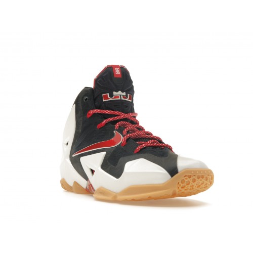 Кроссы Nike LeBron 11 Independence Day - мужская сетка размеров