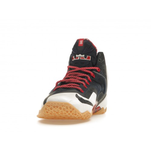 Кроссы Nike LeBron 11 Independence Day - мужская сетка размеров