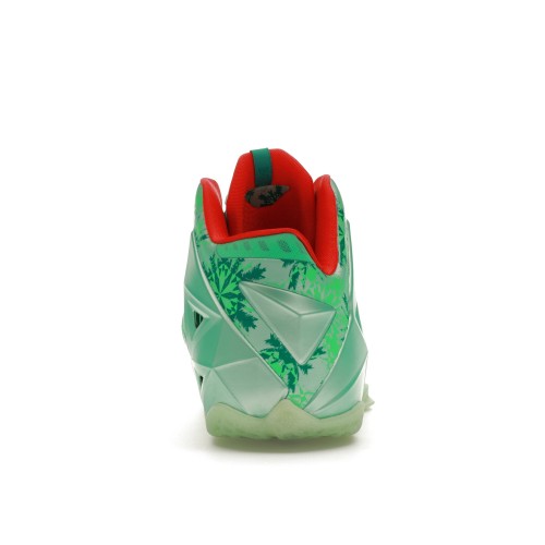 Кроссы Nike LeBron 11 Christmas - мужская сетка размеров