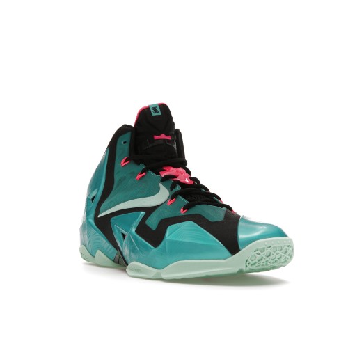 Кроссы Nike LeBron 11 South Beach - мужская сетка размеров