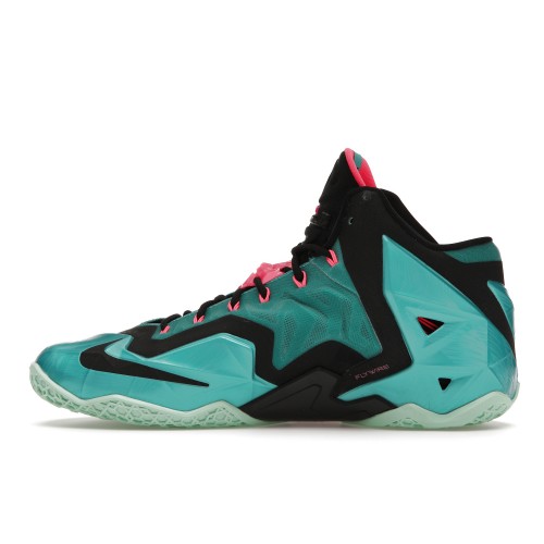Кроссы Nike LeBron 11 South Beach - мужская сетка размеров