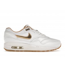 Кроссовки Nike Air Max 1 FB Woven White Metallic Gold