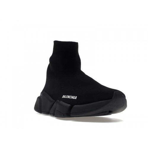 Кроссы Balenciaga Speed 2.0 Black (W) - женская сетка размеров