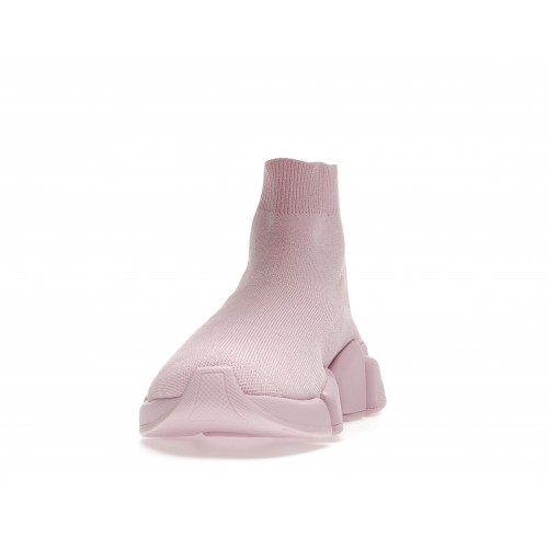Кроссы Balenciaga Speed 2.0 Pink (W) - женская сетка размеров