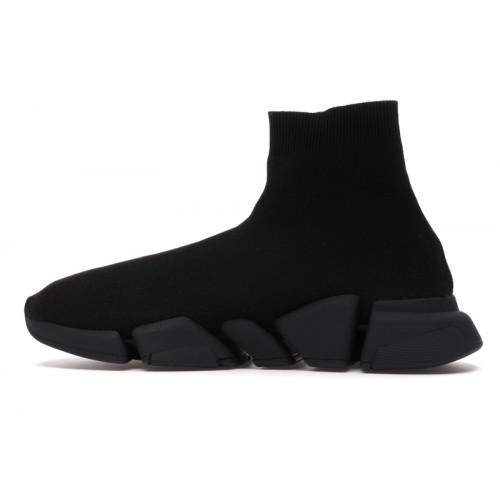 Кроссы Balenciaga Speed 2.0 Black - мужская сетка размеров