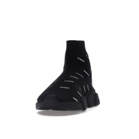 Кроссовки Balenciaga Speed Trainer 2.0 All Over Logo Black White
