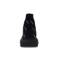 Кроссовки Balenciaga Speed Trainer 2.0 All Over Logo Black White