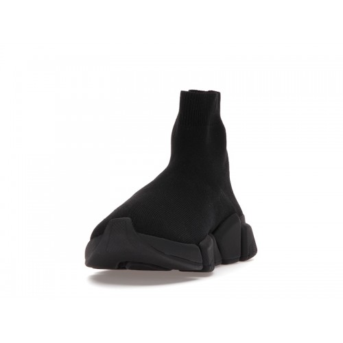 Кроссы Balenciaga Speed 2.0 Triple Black - мужская сетка размеров