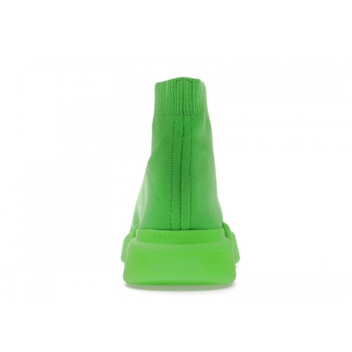 Кроссы Balenciaga Speed 2.0 Fluo Green - мужская сетка размеров