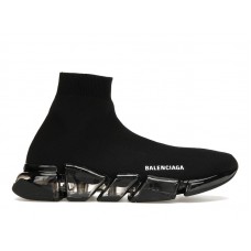Кроссовки Balenciaga Speed 2.0 Clear Sole Black