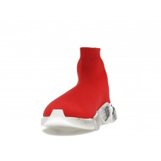 Кроссовки Balenciaga Speed 2.0 Graffiti Red White