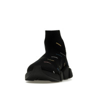 Balenciaga Speed 20 AllOver Logo Recycled Knit Black Multicolor