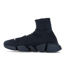 Кроссовки Balenciaga Speed 2.0 Lace Up Recycled Dark Blue