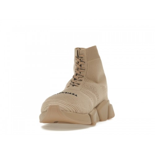 Balenciaga Speed 2.0 Lace Up Beige - мужская сетка размеров