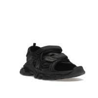 Balenciaga Track Sandal Black